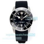 BLS Replica Breitling Superocean Heritage Swiss B31 Watch with Black Rubber Strap 